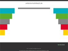 Tablet Screenshot of antenne-kulmbach.de